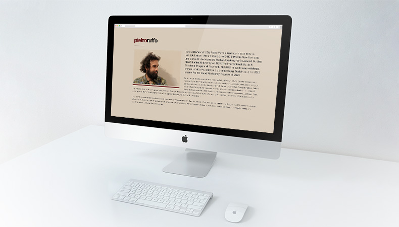 sito web mostra pietro ruffo