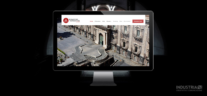 Industria01 realizza il sito web del Monastero dei Benedettini