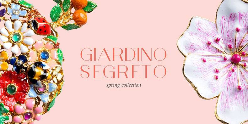Industria01 cura il lancio della collezione Giardino Segreto di Isola Bella Gioielli