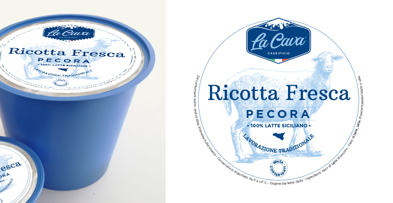 Industria01 realizza logo, brand identity e sito web Caseificio La Cava