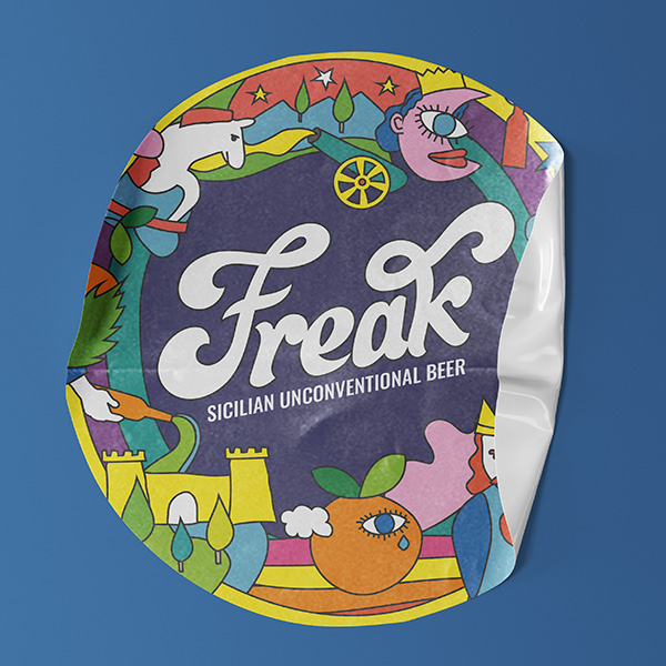 Birra freak sticker Industria01