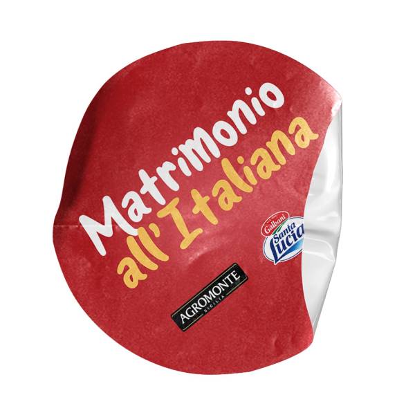 Sticker realizzato da Industria01 per il concorso Matrimonio all'Italiana di Galbani e Agromonte