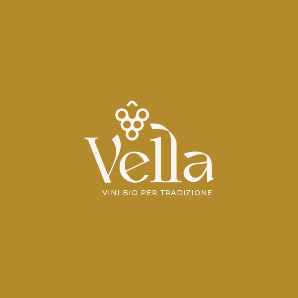 Nuovo logo dell'azienda Agricola Vella realizzata dal team di grafici di Industria01